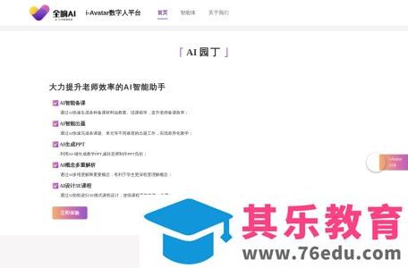 i-Avatar数字人平台