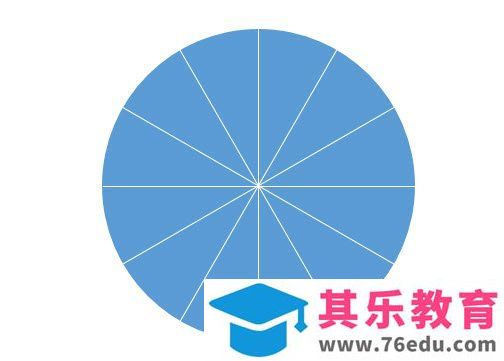 如何用PPT绘制时钟表面刻度？