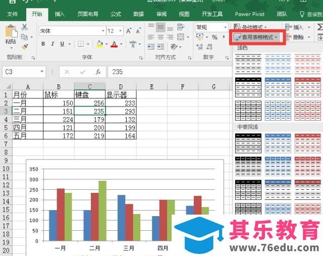 Excel图表3个小招，图表秒更新