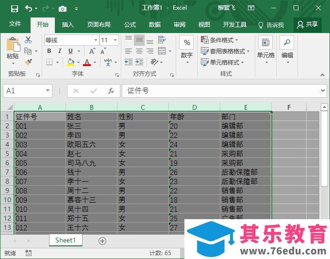 Excel快速调整列宽的技巧介绍